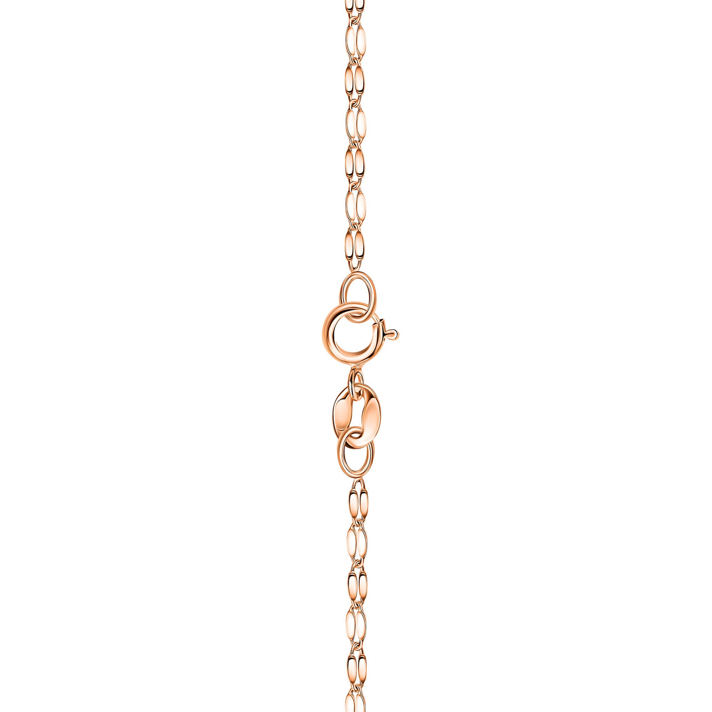 14K Gold Diamond Cut Mirror Chain