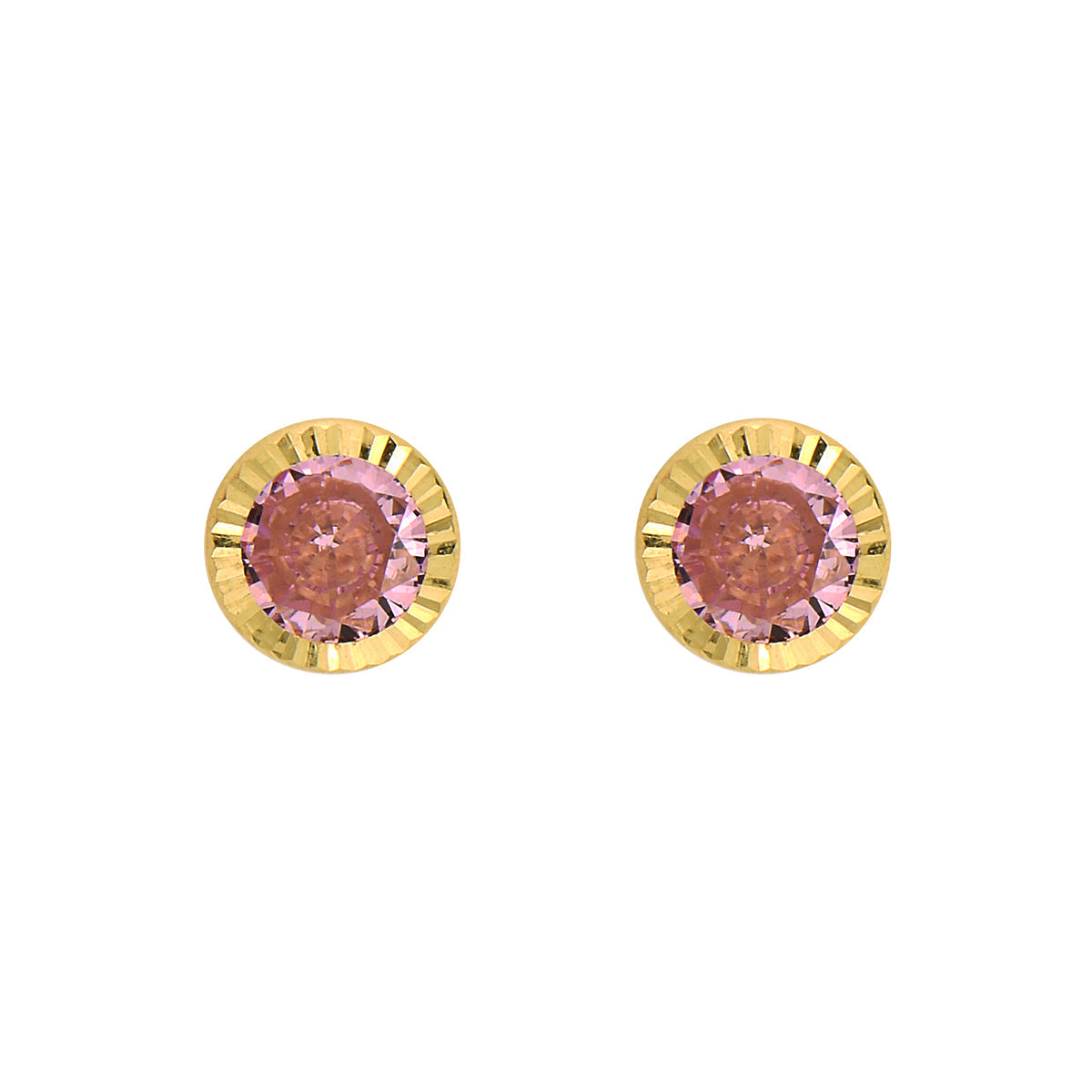 14K GOLD BIRTHSTONE STUDS