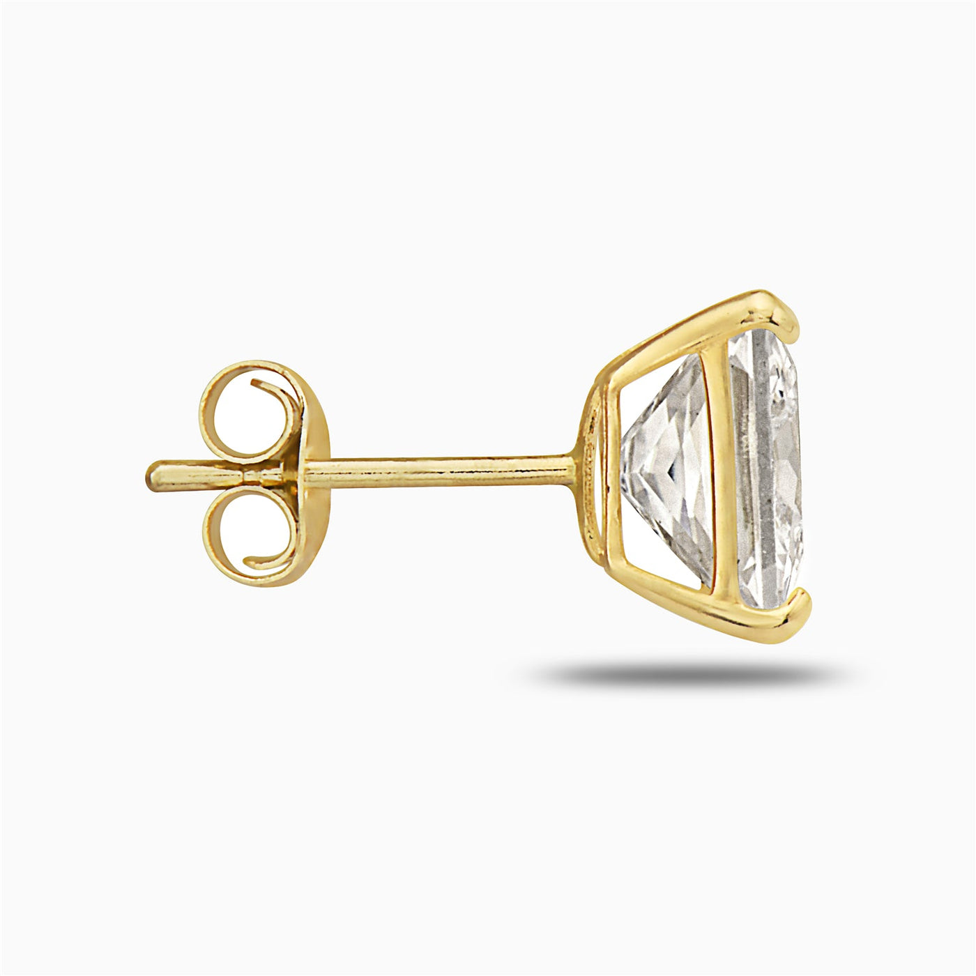 Square Diamond Studs