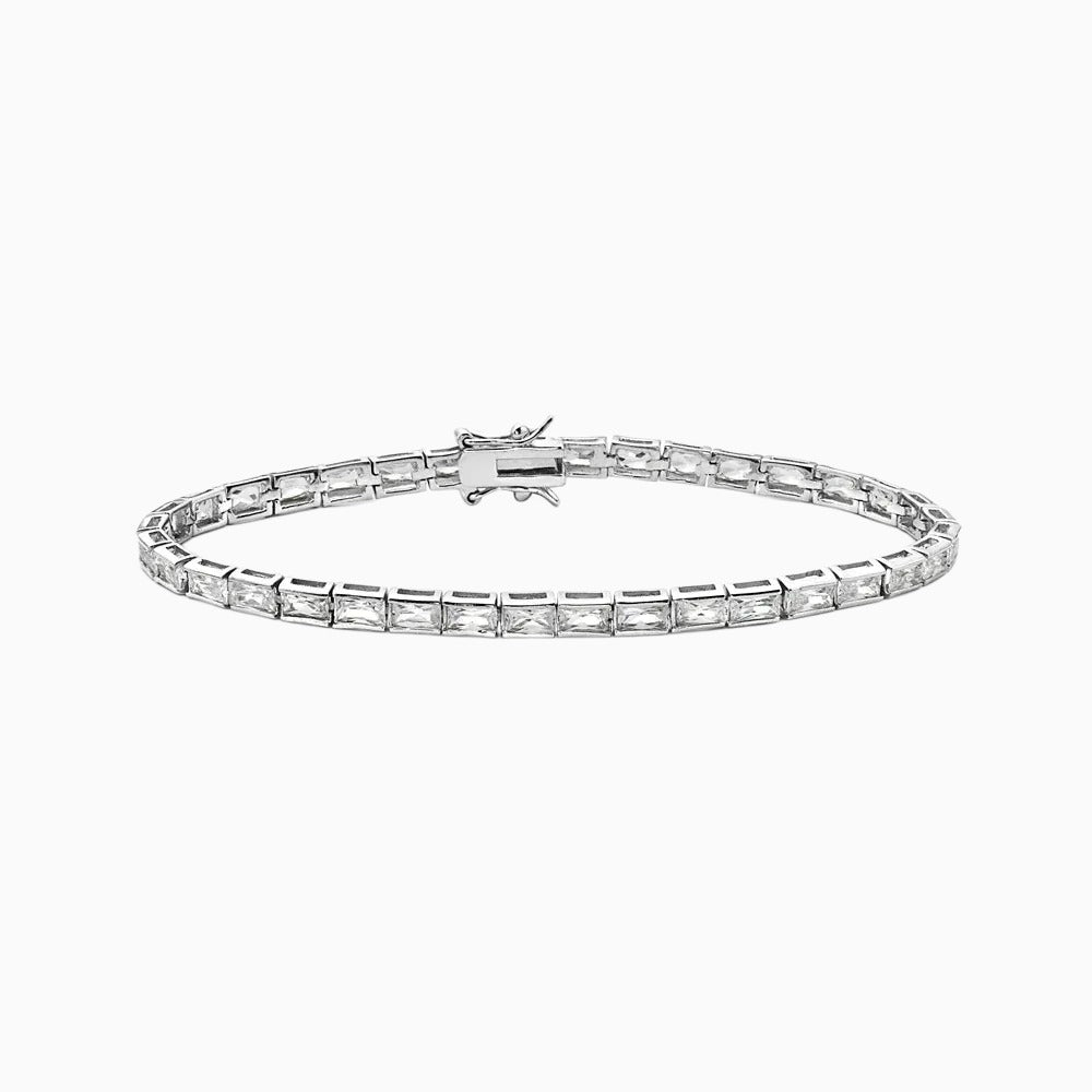 Silver Tennis Bracelet