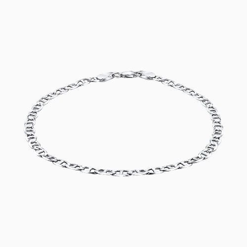 Silver Mariner Chain Link Bracelet