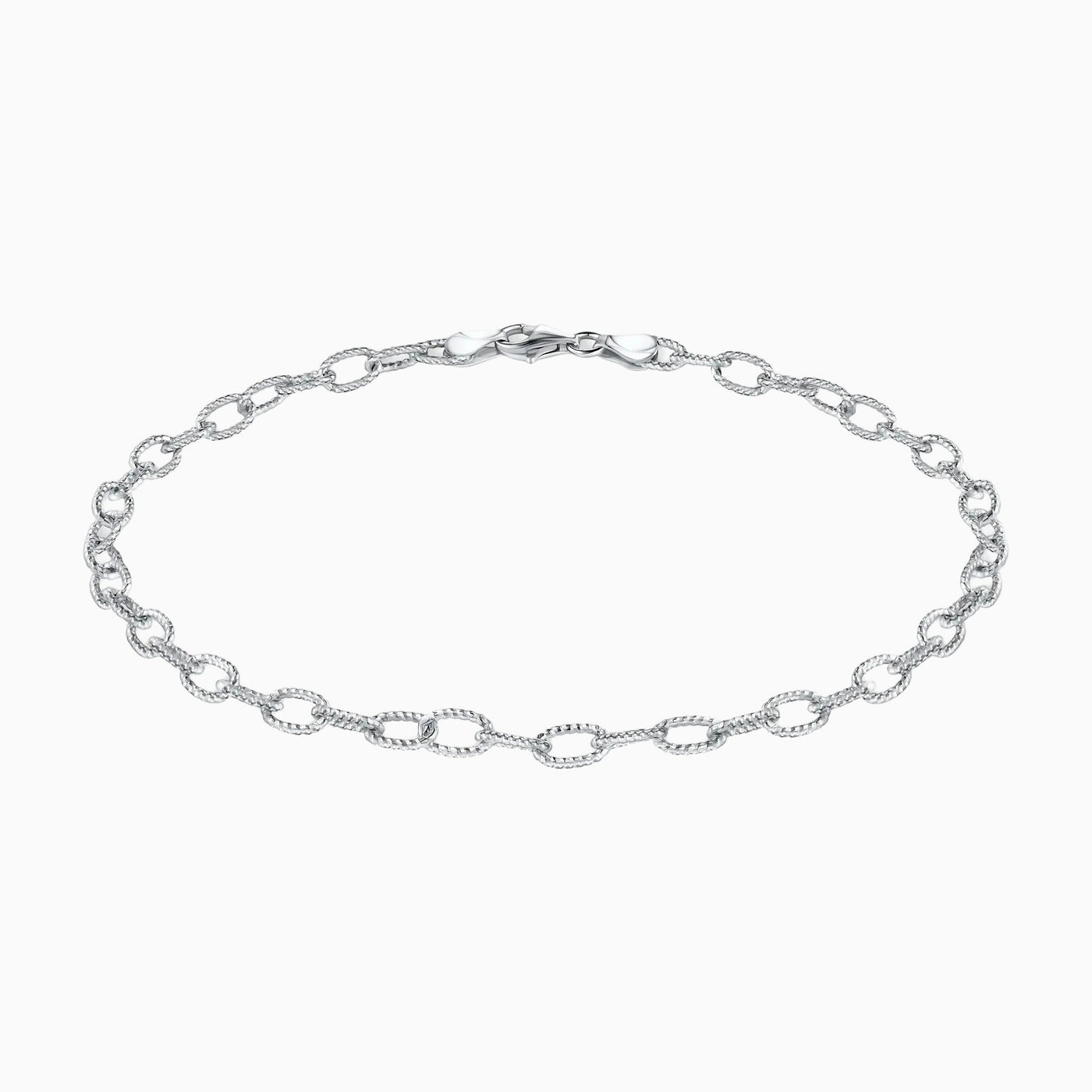 Silver Filo Chain Anklet