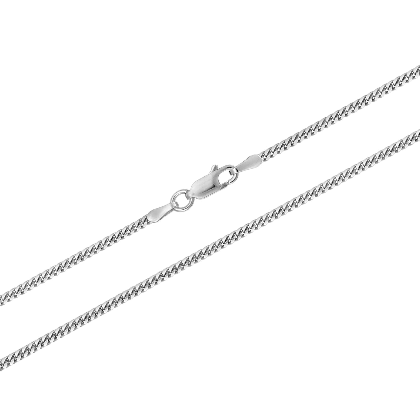 Silver 4MM Miami Cuban Chain Necklace