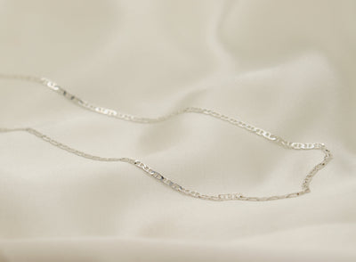 Silver Mariner Chain Necklaces