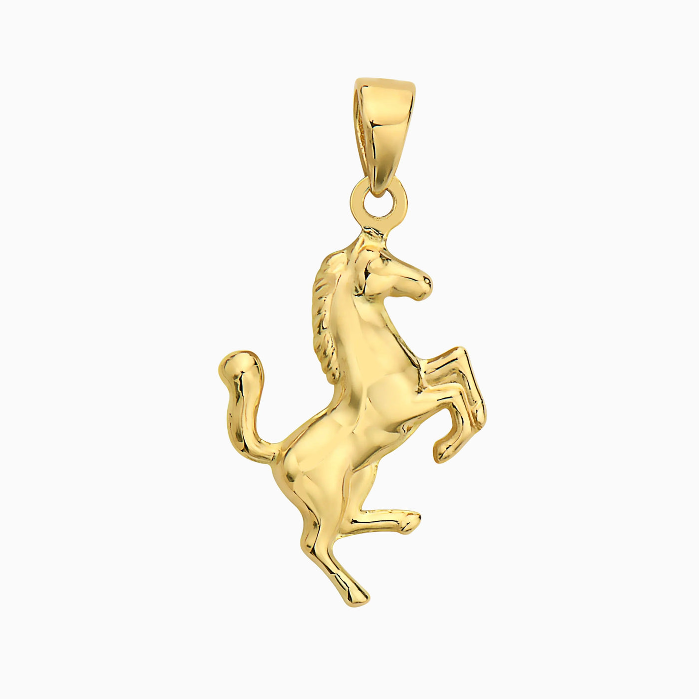 14K GOLD HORSE PENDANT