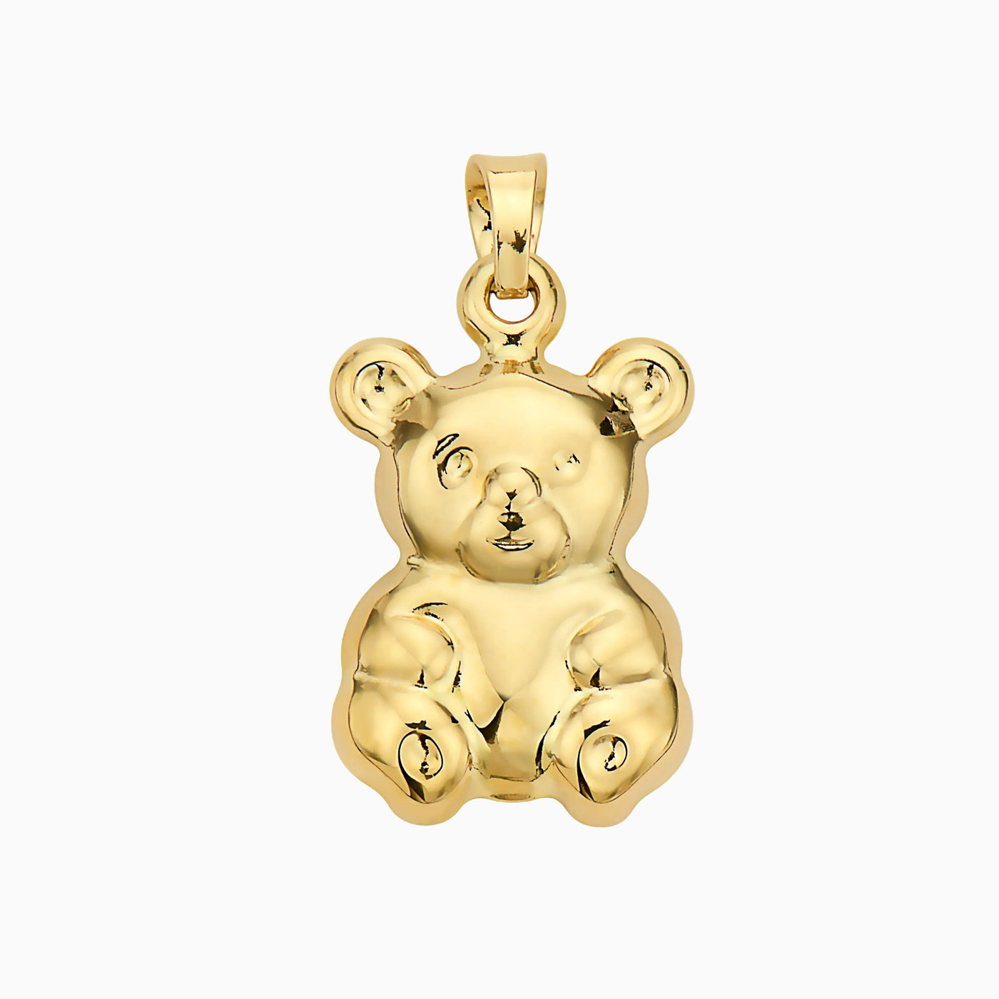 14K GOLD BEAR PENDANT