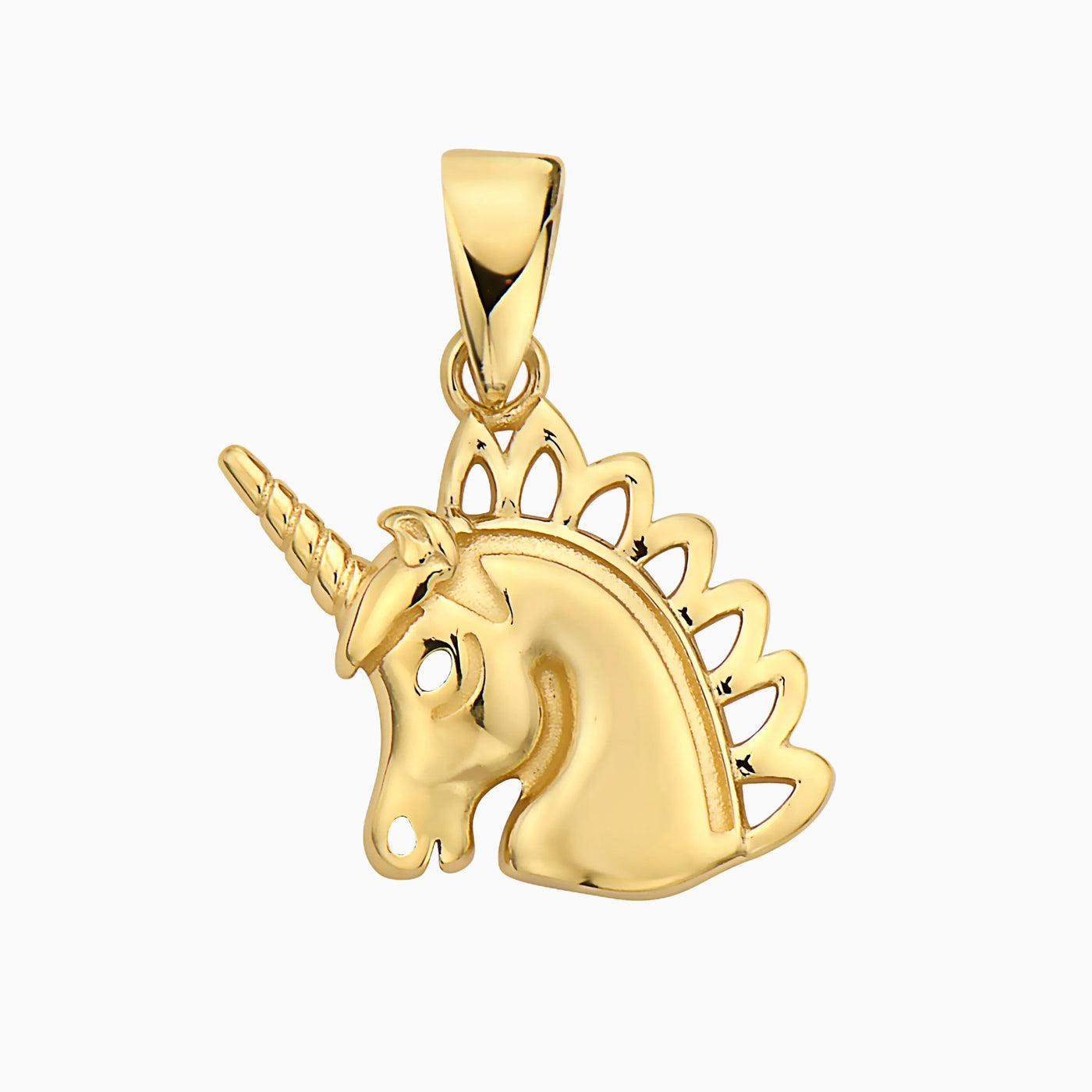 14K GOLD UNICORN PENDANT