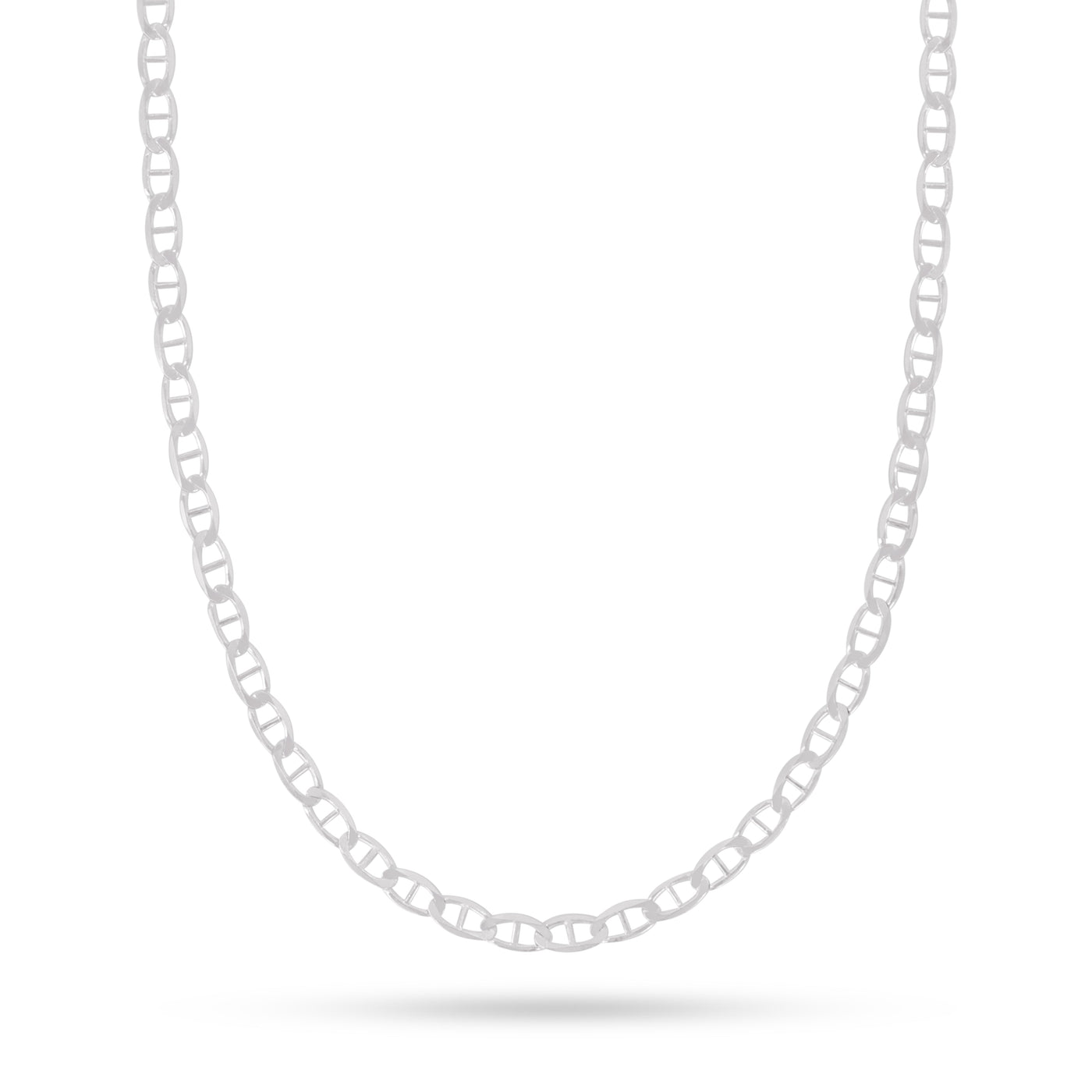 Silver Mariner Chain Necklaces