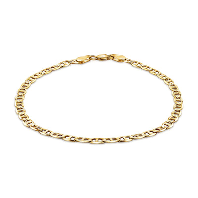 Gold Mariner Chain Link Anklet