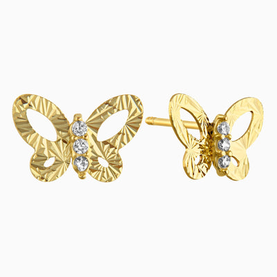 Beautiful Butterfly Studs