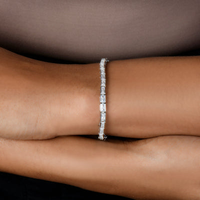 Silver Tennis Bracelet