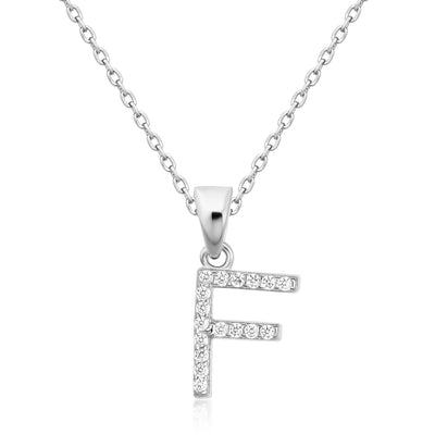 Sterling Silver Personalized Initial Necklaces