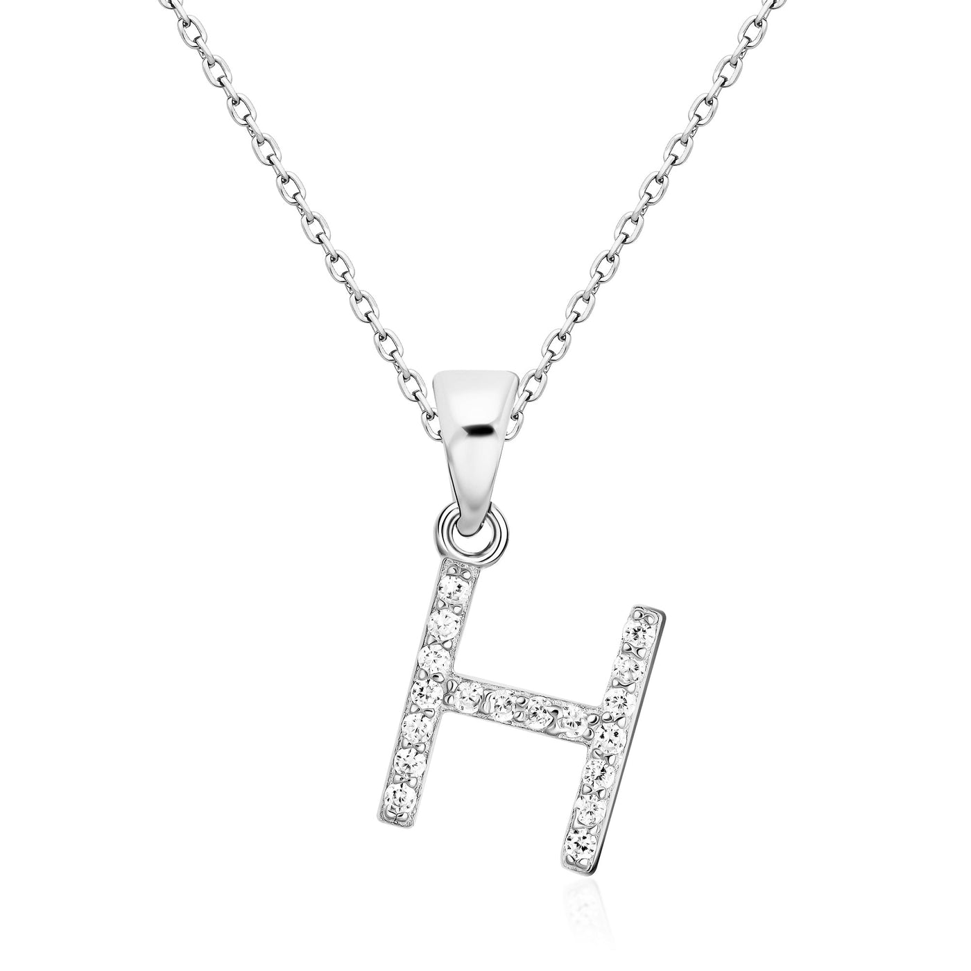 Sterling Silver Personalized Initial Necklaces