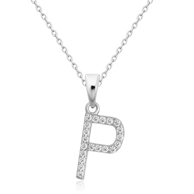 Sterling Silver Personalized Initial Necklaces