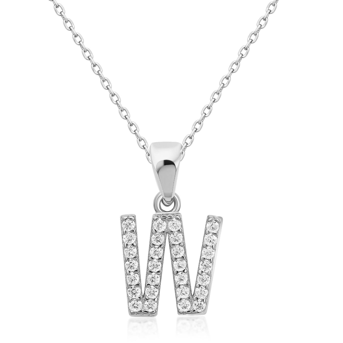 Sterling Silver Personalized Initial Necklaces