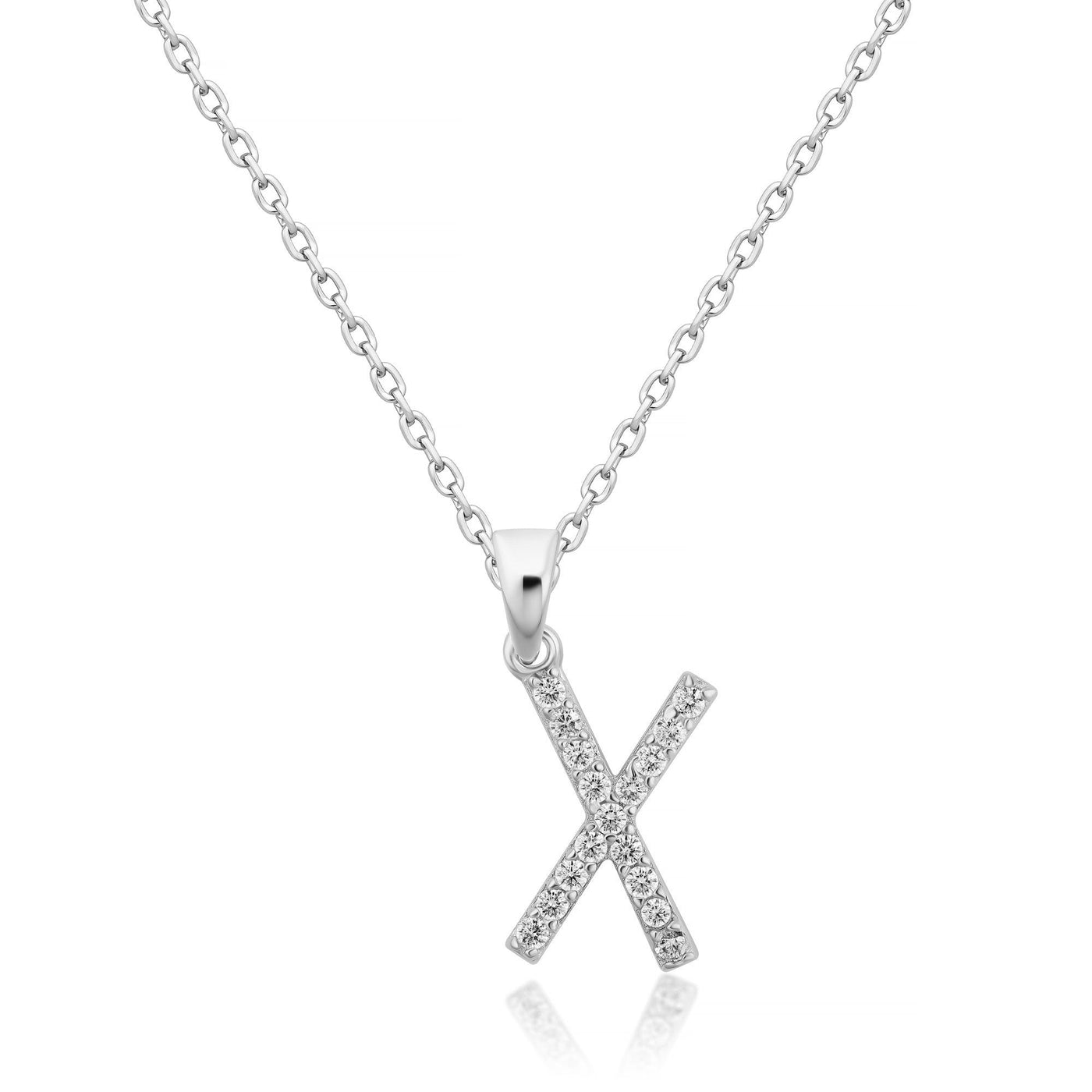 Sterling Silver Personalized Initial Necklaces