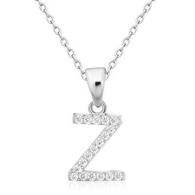 Sterling Silver Personalized Initial Necklaces