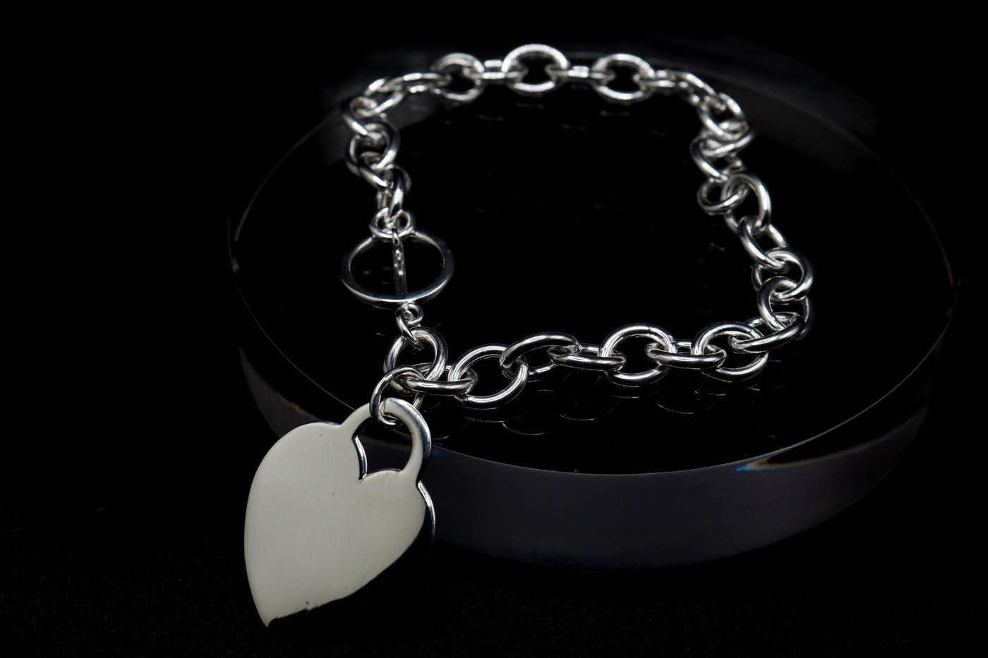 Silver Heart Bracelet