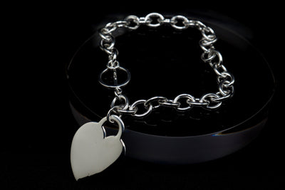 Silver Heart Bracelet