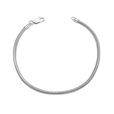 Silver Snake Chain Bracelet