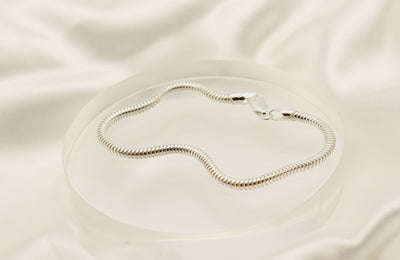 Silver Snake Chain Bracelet