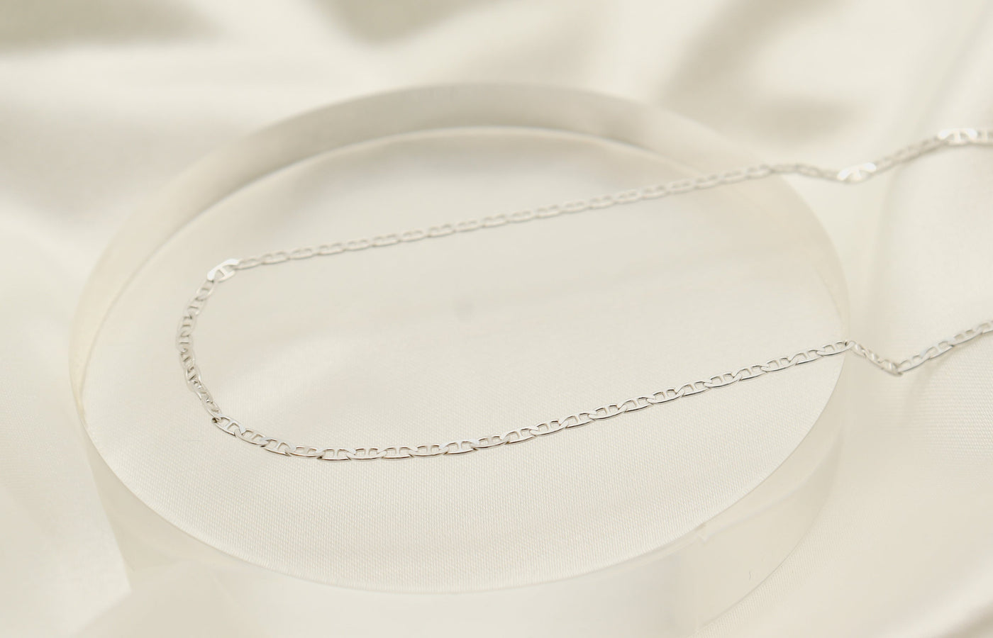 Silver Mariner Chain Necklaces